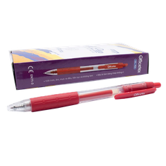 Bút gel mực đỏ OT-GP001RE (6 Cây)