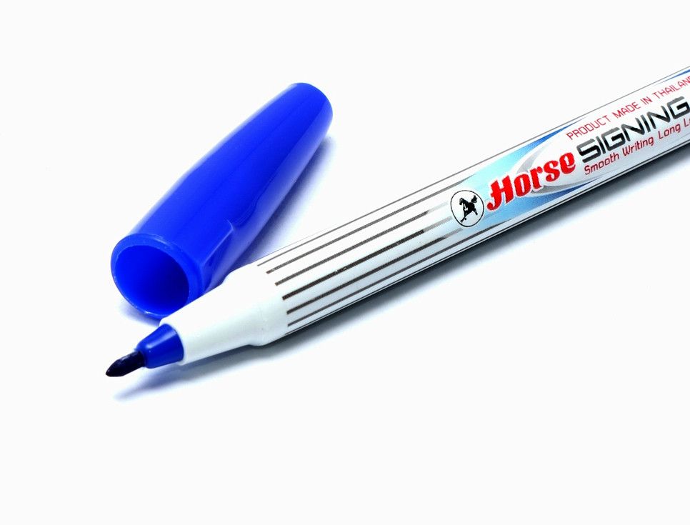 Bút lông H-110 xanh dương (hộp)