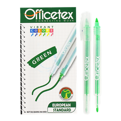 Bút dạ quang mực xanh lá OT-HL002GR (12 cây/hộp)