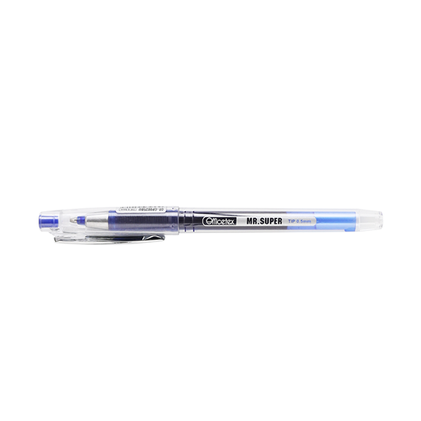 Bút gel mực xanh OT-GP0025BU (6 cây)