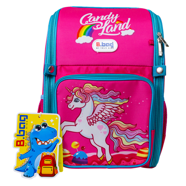 Balo Chống Gù Adventure Box-Candy Land B-12-117 Hồng