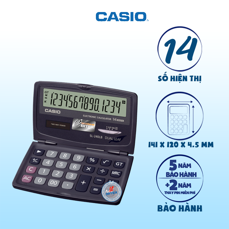 Máy tính Casio SL-240LB