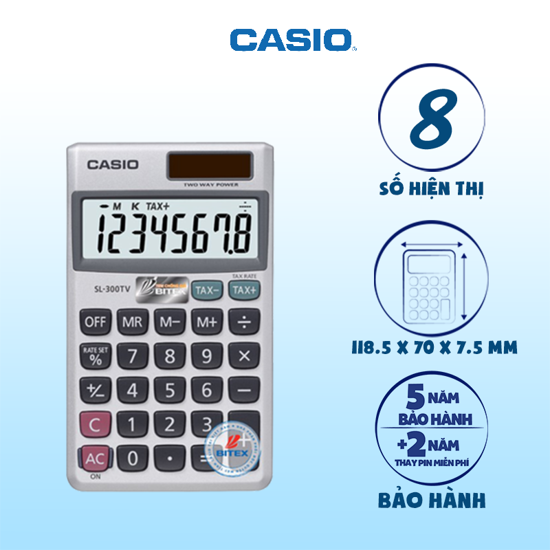 Máy tính Casio SL-300TV