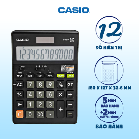 Máy tính CASIO D-120B