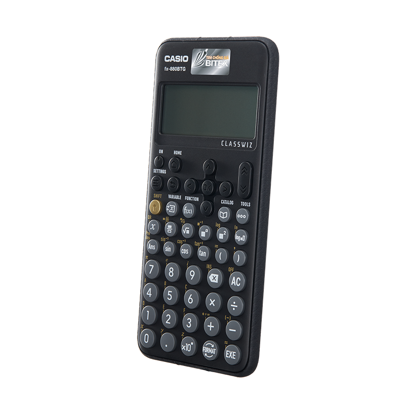 Máy tính Casio Fx-880BTG màu đen