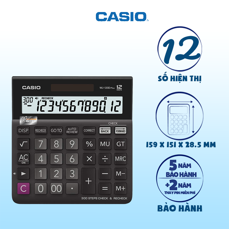 Casio WJ-120D Plus