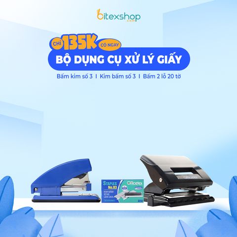 Bộ dụng cụ xử lý giấy Bitex