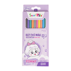 Bút chì màu Pommy Collection CP14/ CP15/CP16 SmartKids12/18/24 màu dành cho bé