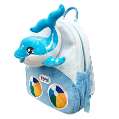 Balo mẫu giáo Cushy-Dolphin B-12-104 Xanh