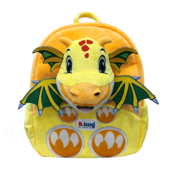 Balo mẫu giáo Cushy-Dragon B-12-103 Vàng cam