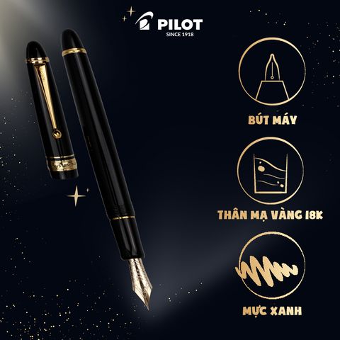 Bút máy cao cấp Pilot Custom 743 FKK-3000R-B-SF