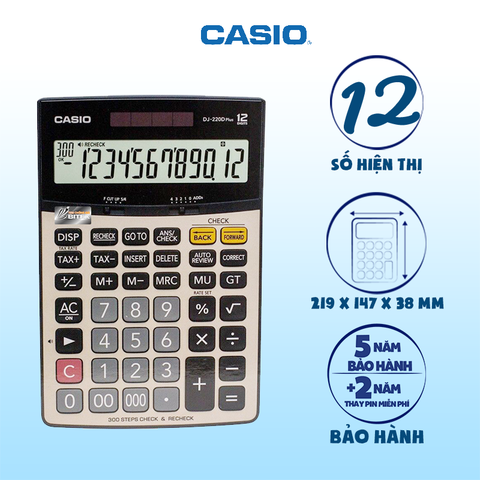 Máy tính Casio DJ-220D Plus