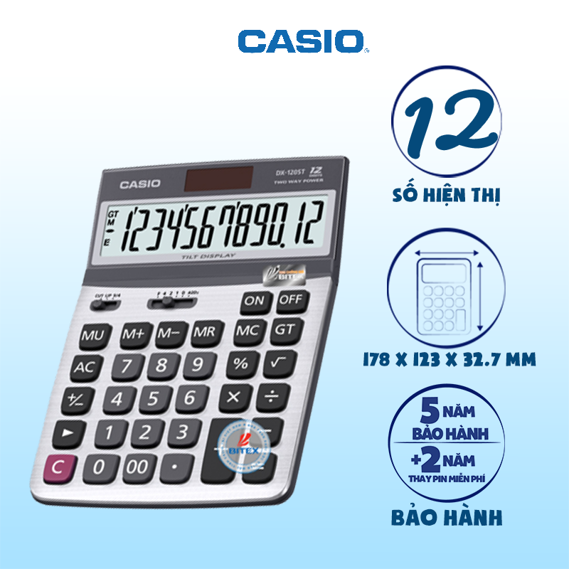 Máy tính Casio DX-120ST