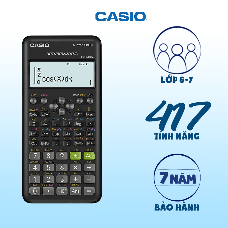 Máy tính Casio FX 570ES PLUS NEW