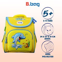 Balo Chống Gù Genius Box F2-Dolphin B-12-107 Vàng