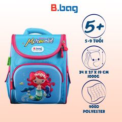 Balo Chống Gù Genius Box F2-Mermaid B-12-108 Xanh nhạt