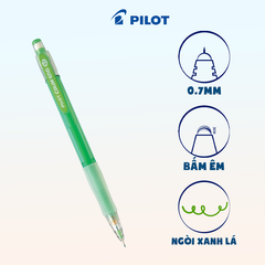 Bút chì bấm Color Eno (Thân xanh lá) H-197-G