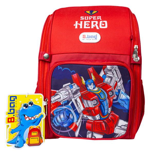 Balo Chống Gù Adventure Box-Super Hero B-12-114 Đỏ