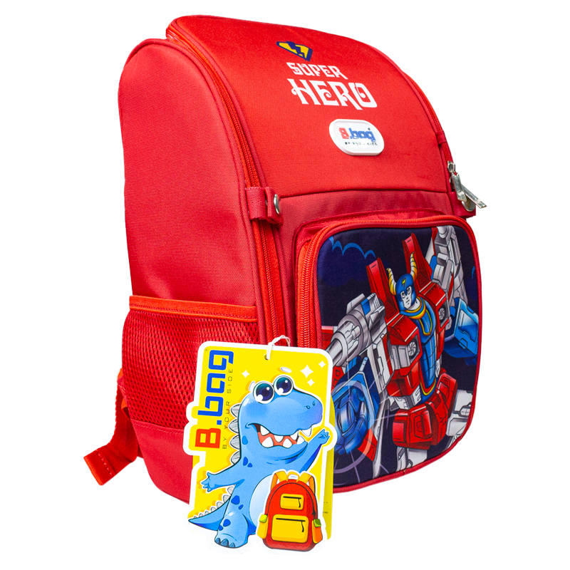 Balo Chống Gù Adventure Box-Super Hero B-12-114 Đỏ