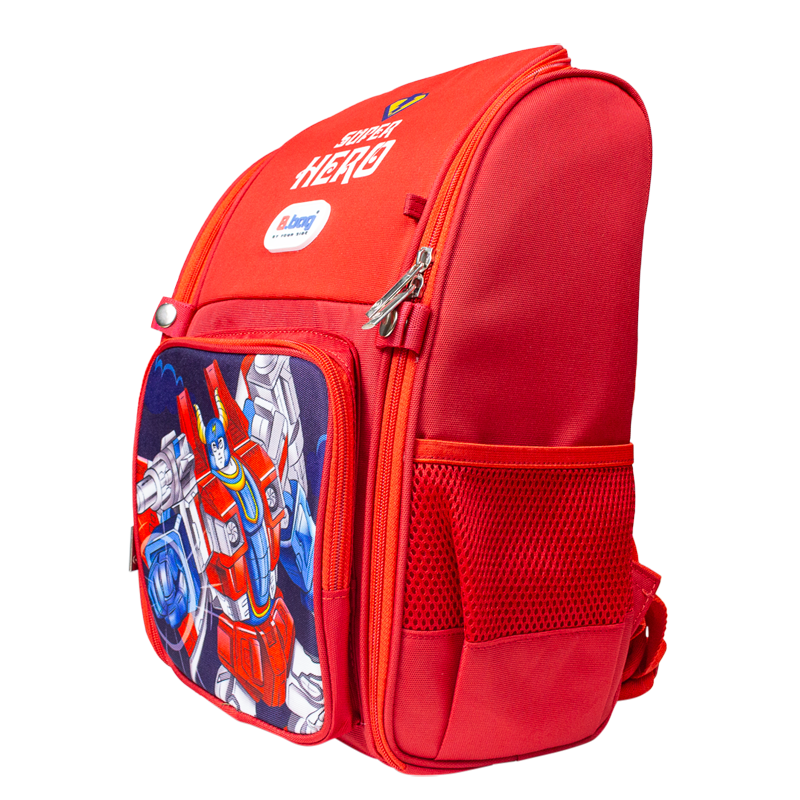 Balo Chống Gù Adventure Box-Super Hero B-12-114 Đỏ