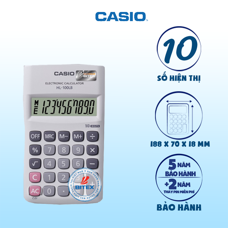 Máy tính Casio HL-100LB
