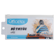 Bộ thước kẻ OT-RL2001 (4 cái/túi)