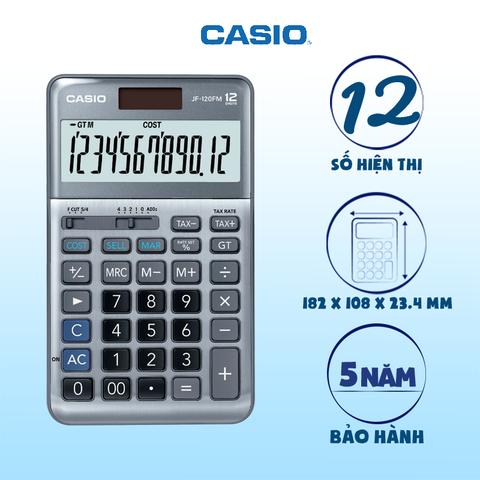 Máy tính Casio JF-120FM