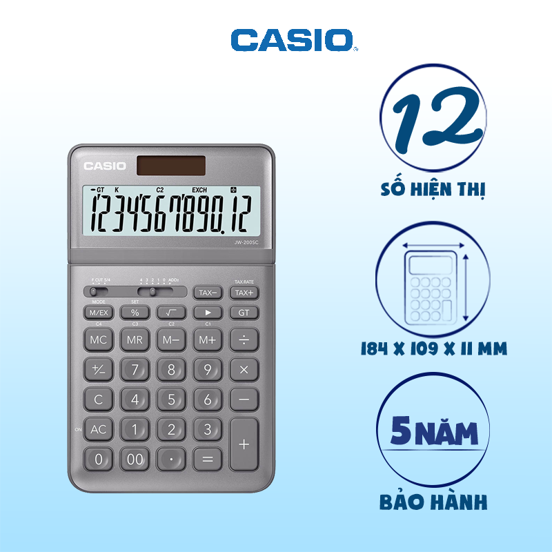 Máy tính Casio JW-200SC