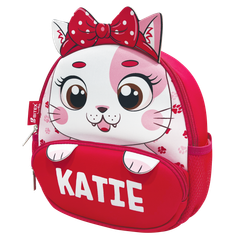 Ba lô mẫu giáo Cute Pets-Katie B-046 Hồng đậm