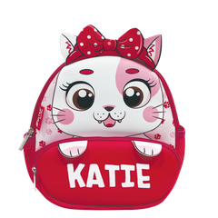 Ba lô mẫu giáo Cute Pets-Katie B-046 Hồng đậm