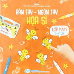 Sách bàn tay - Ngón tay họa sĩ lớp mầm (3-4 Tuổi)