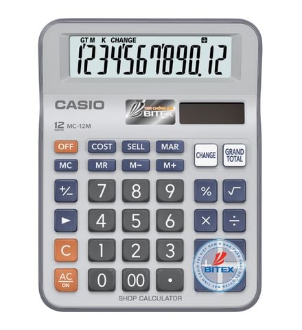 Máy tính Casio MC-12M