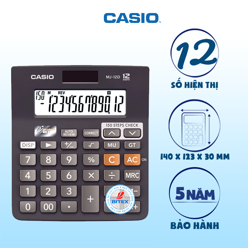 Máy tính Casio MJ-12D