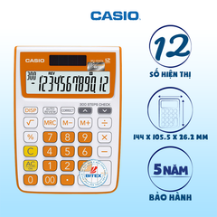 Máy tính Casio MJ-12VCb cam