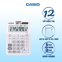 Máy tính Casio MS-20NC trắng