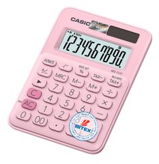 Máy tính Casio MS-7UC màu hồng