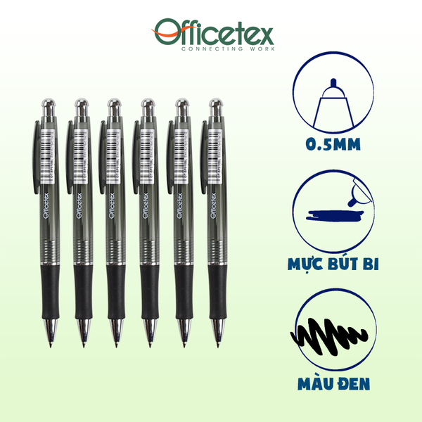 Bút bi mực đen OT-BP010BL (1 Cây)