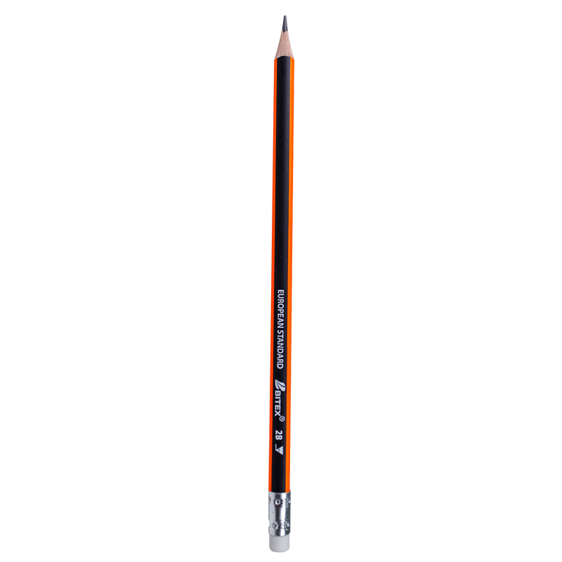 Bút chì đen 2B Soft Series Plus có gôm PC05
