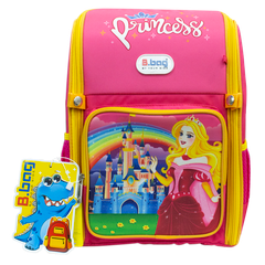 Balo Chống Gù Adventure Box-Princess B-12-115 Hồng