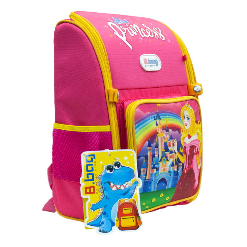 Balo Chống Gù Adventure Box-Princess B-12-115 Hồng