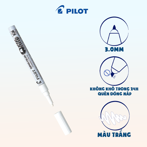 Bút lông dầu White SC-W-F