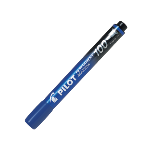 Bút lông dầu Permanent Marker 100 mực xanh SCA-100-L