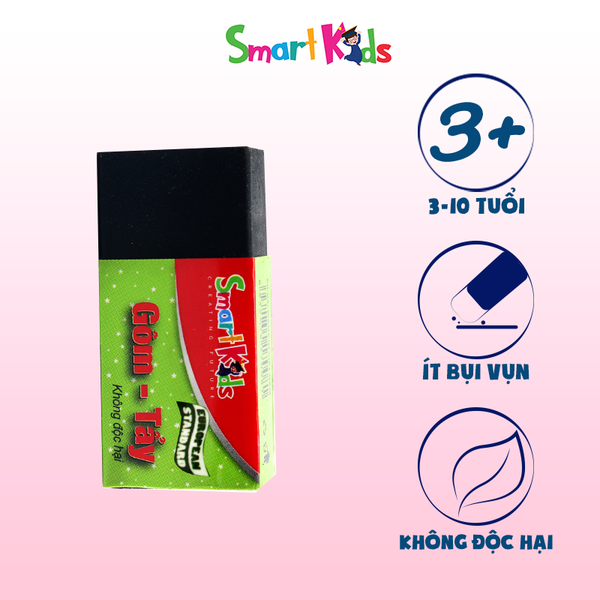 Gôm tẩy đen Smartkids ER-08BL