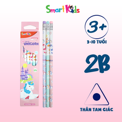 Bút Chì 2B Unicorn Smartkids Hộp 12 cây