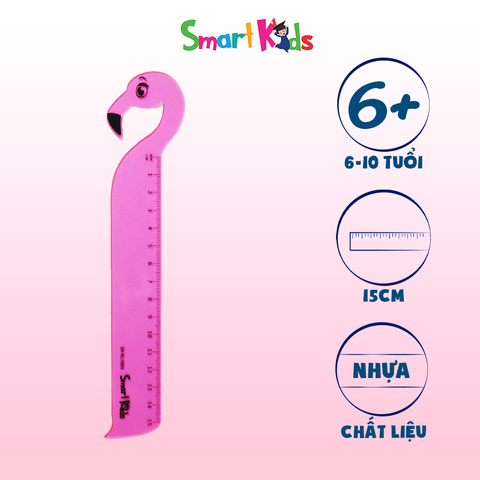 Thước kẻ hồng hạc 15 cm SK-RL1005