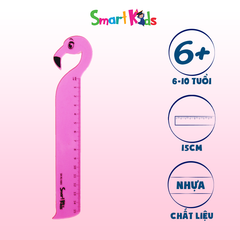 Thước kẻ hồng hạc 15 cm SK-RL1005