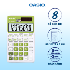 Máy tính Casio SL-300NC xanh lá