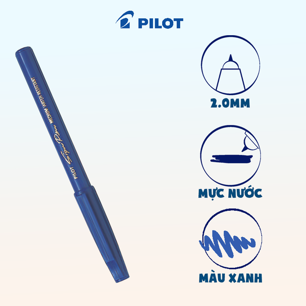 Bút Sign Pen mực xanh SWN-SPN-L