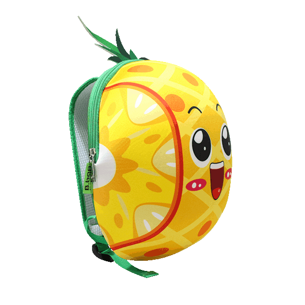 Balo mẫu giáo Tropical Fruit-Pineapple B-12-090 vàng