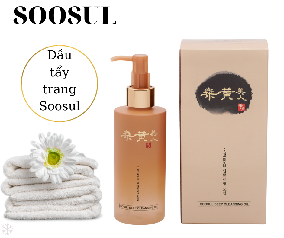  DẦU TẨY TRANG SOOSUL  - SOOSUL DEEP CLEANSING OIL (200ml) 